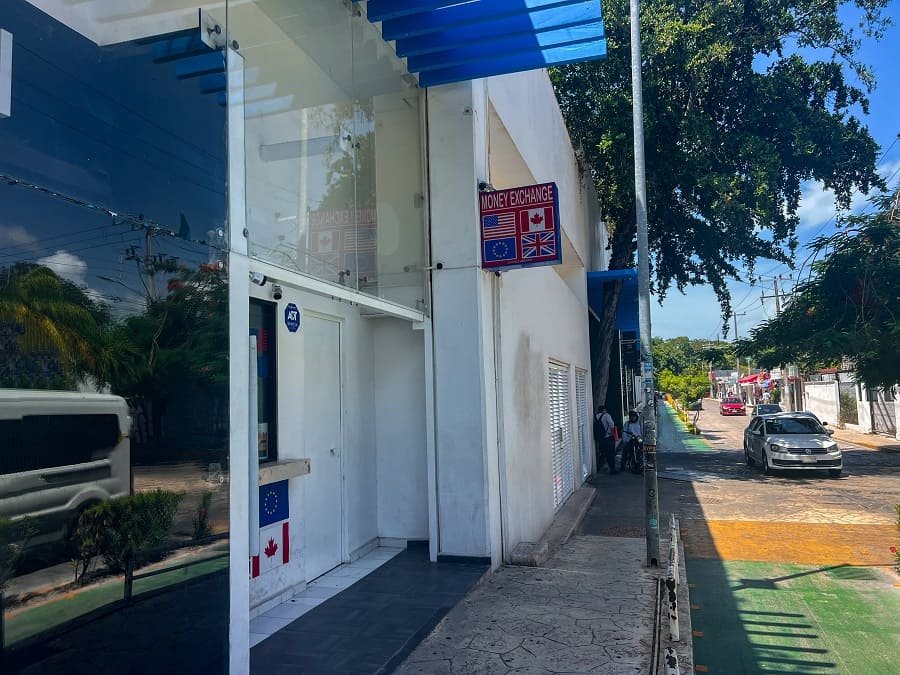 Meilleur endroit pour changer euros en pesos sur Playa del Carmen